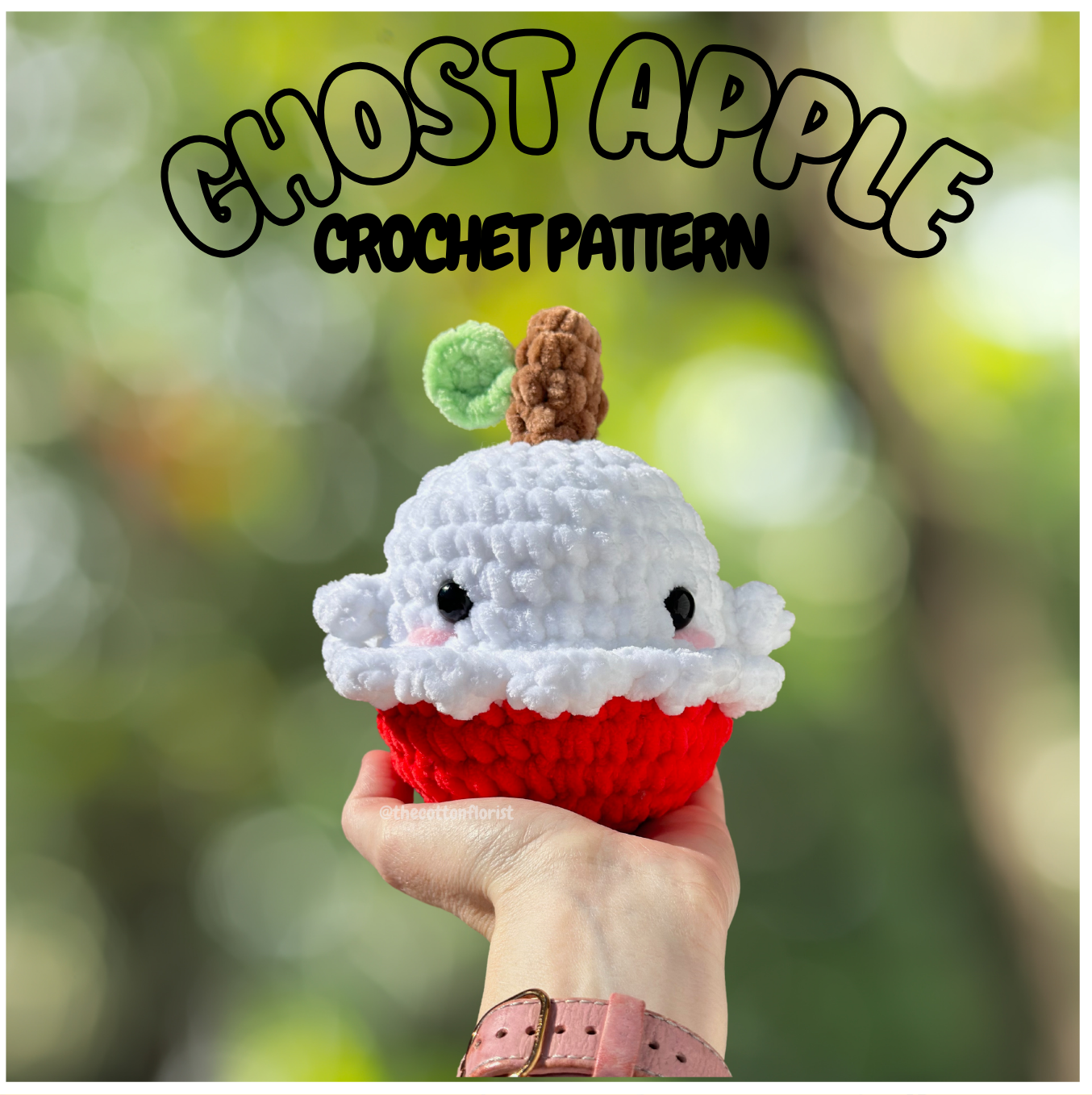 Ghost Apple Crochet Pattern